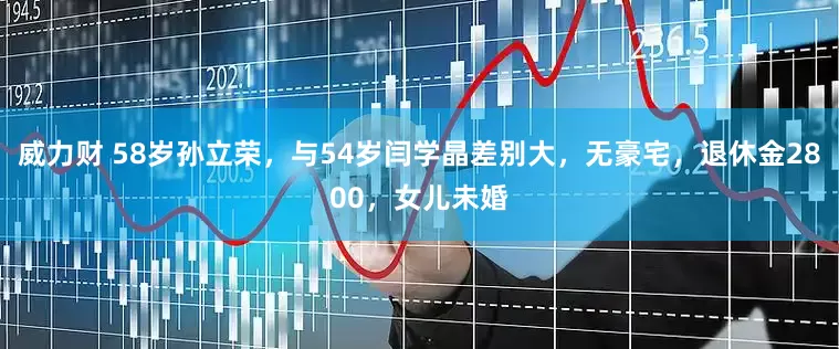 威力财 58岁孙立荣，与54岁闫学晶差别大，无豪宅，退休金2800，女儿未婚