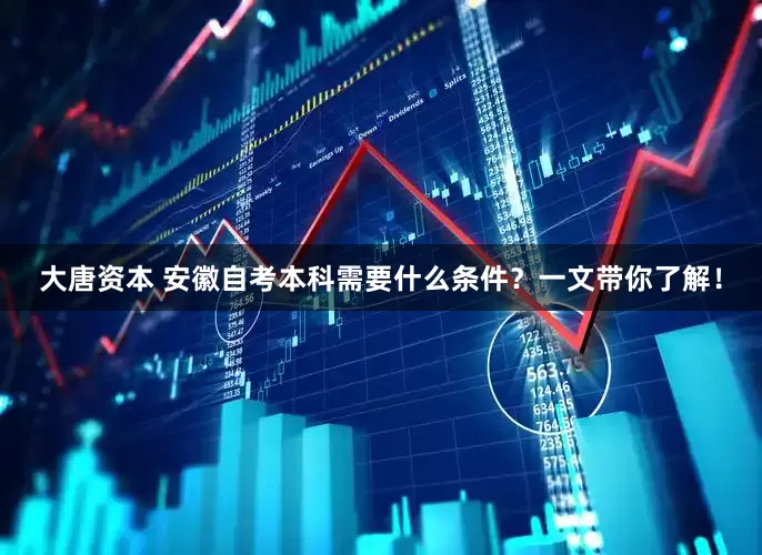 大唐资本 安徽自考本科需要什么条件？一文带你了解！